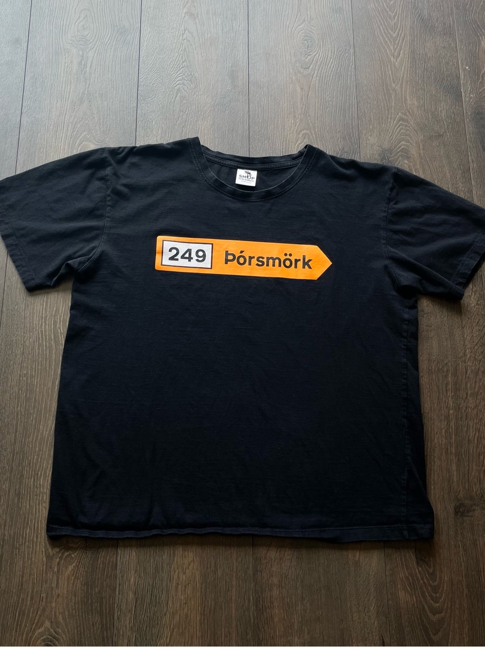 Shop Icelandic Þórsmörk Road Sign Graphic Tee
